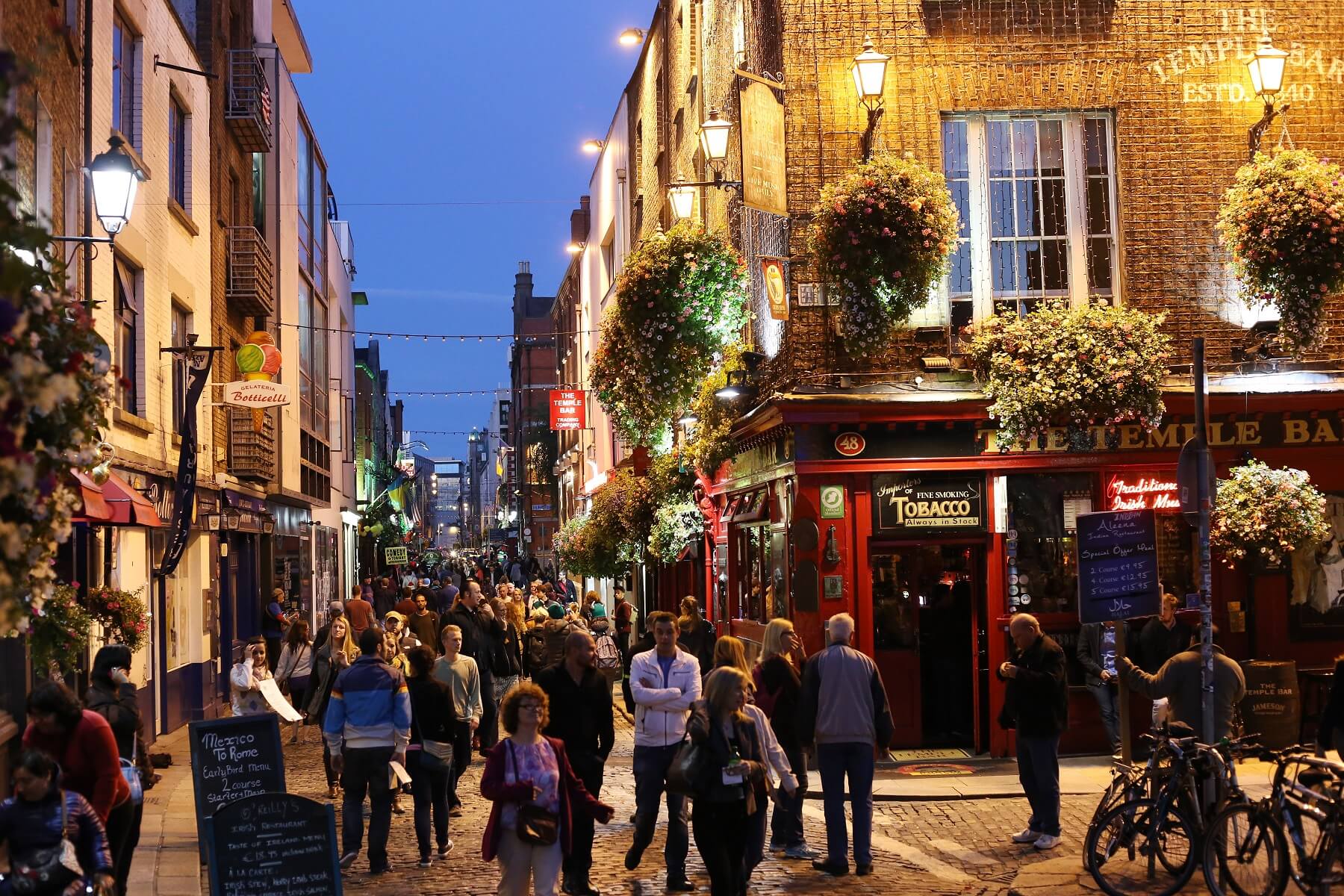 Vie nocturne à Dublin : pubs, bars, restaurants, clubs